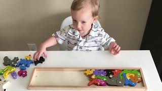 Animal Parade A to Z Puzzle and Playset