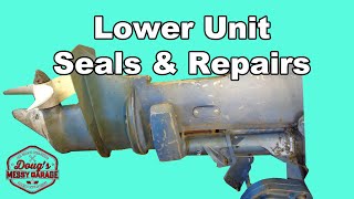 Lower Unit TEARDOWN: 18hp Evinrude Outboard E5