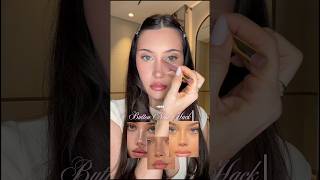 Button nose contour hack #makeuphack #makeup #nosereshape #nosecontouring