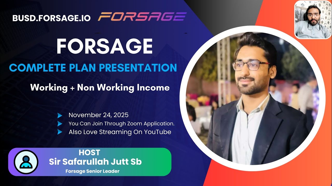 Forsage BUSD Complete Plan Presentation | Work From Home | Real Online Earning | Make Money Onl Room