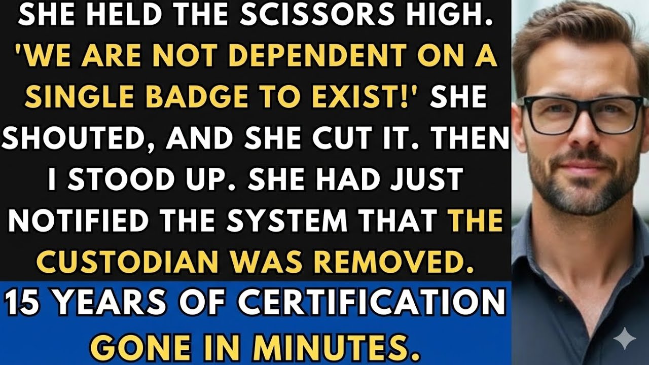 The CEO's Daughter Cut My Badge-And Our15 Year Certification Collapsed In Minutes.