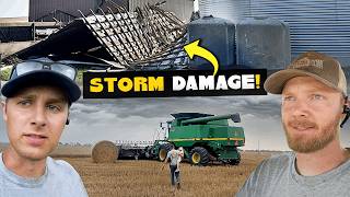 100+ MPH Wind ENDS a Big Planting and Harvest Day | STORM DAMAGE!