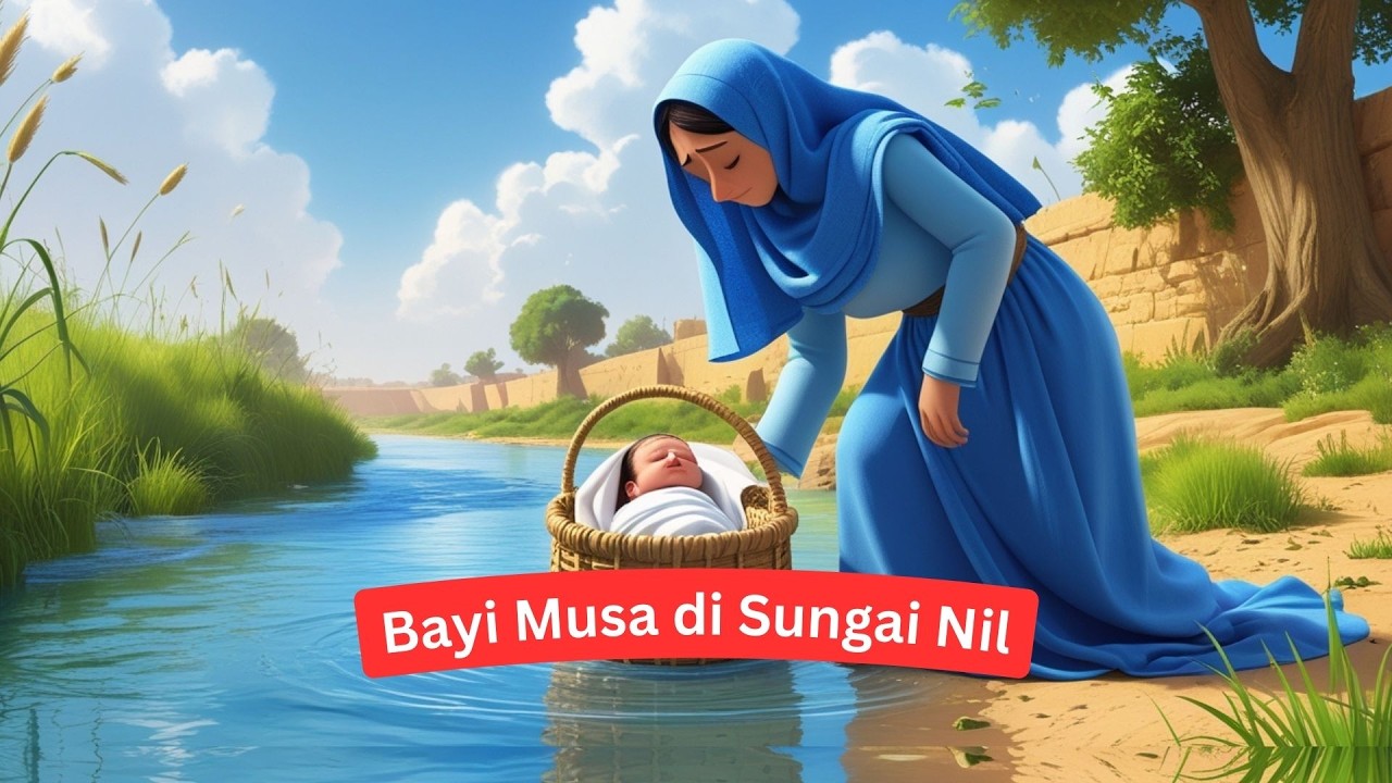 Bayi Musa di Sungai Nil | Cerita Alkitab | Bible Story