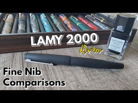 A Good Fountain Pen—Like the Lamy 2000—Lets You Enjoy the Finer