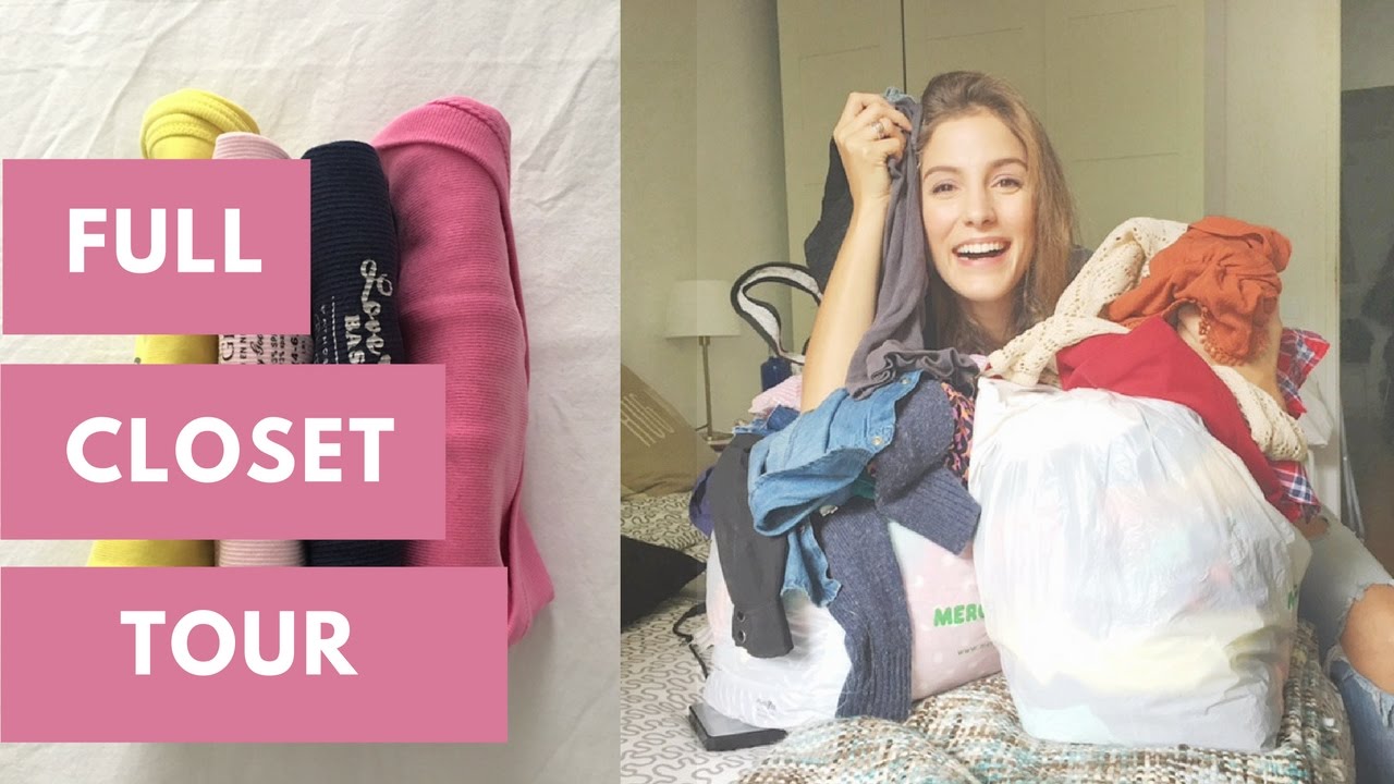 Cómo doblar la ropa Método KonMari / Marie Kondo / La Magia del Orden + Tour Armario