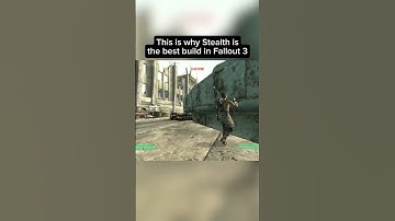This is why Stealth is the best build in Fallout 3 #fallout #fallout3 #falloutmemes