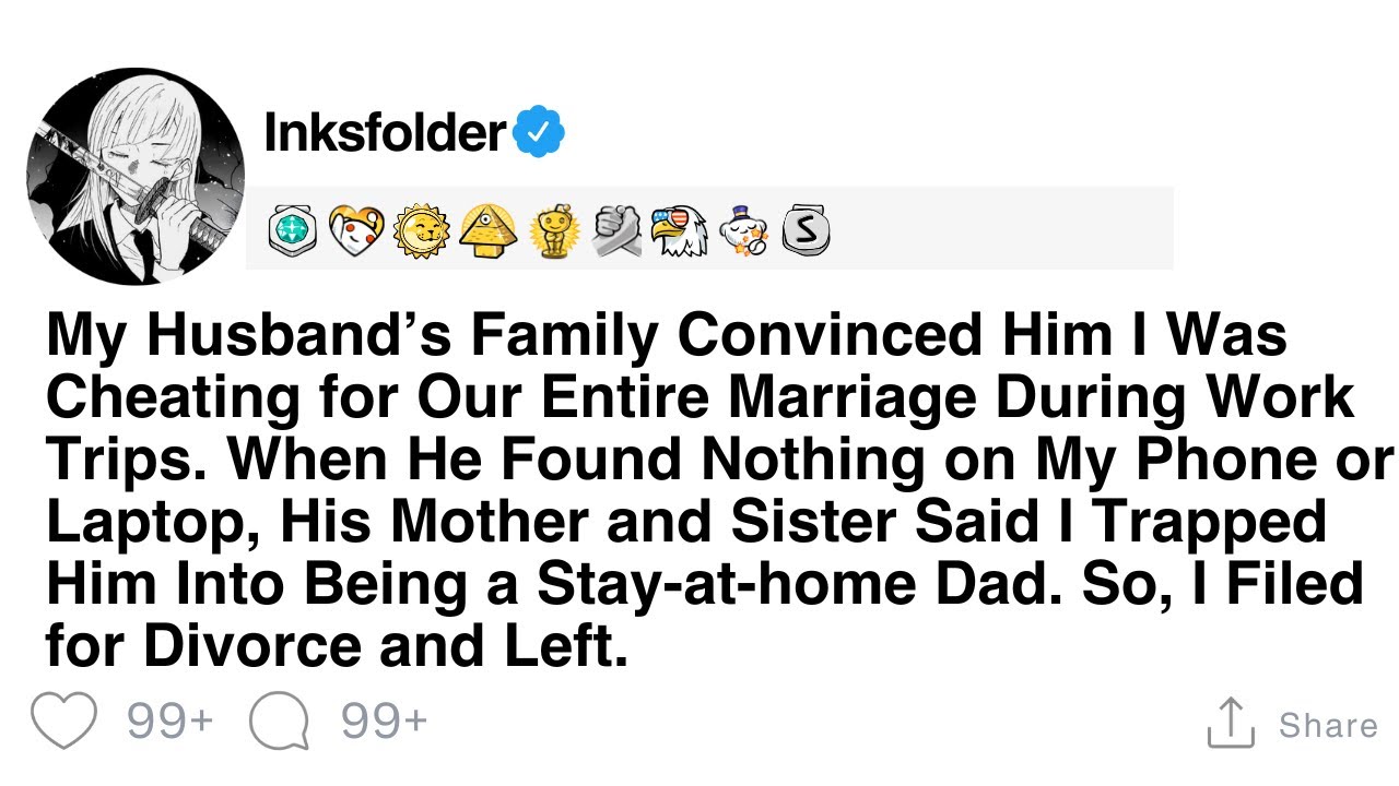 My Husband’s Family Convinced Him I Was Cheating for Our Entire Marriage During Work Trips. When...