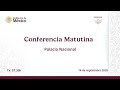 Mañanera de Claudia Sheinbaum, 14 de septiembre de 2026 | EN VIVO
