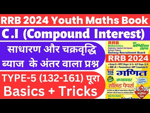 Compound interest and Simple interest difference questions | RRB 2024 ...