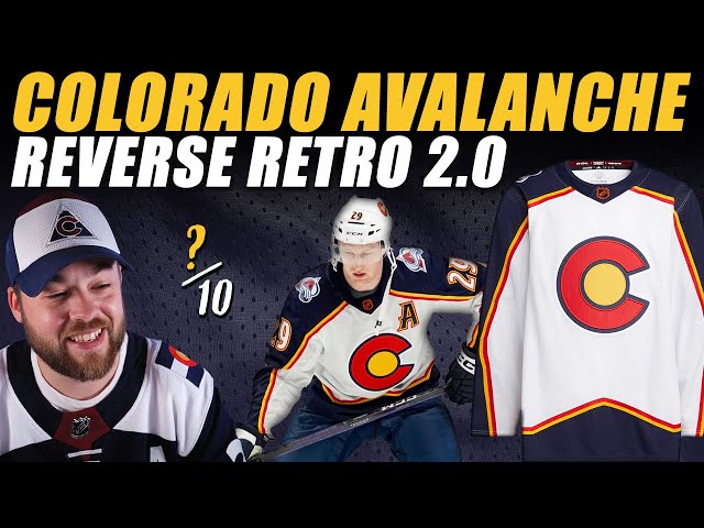 A Deeper Look into the Adidas Reverse Retro Jersey: Colorado Avalanche  #ColoradoAvalanche #Rever…