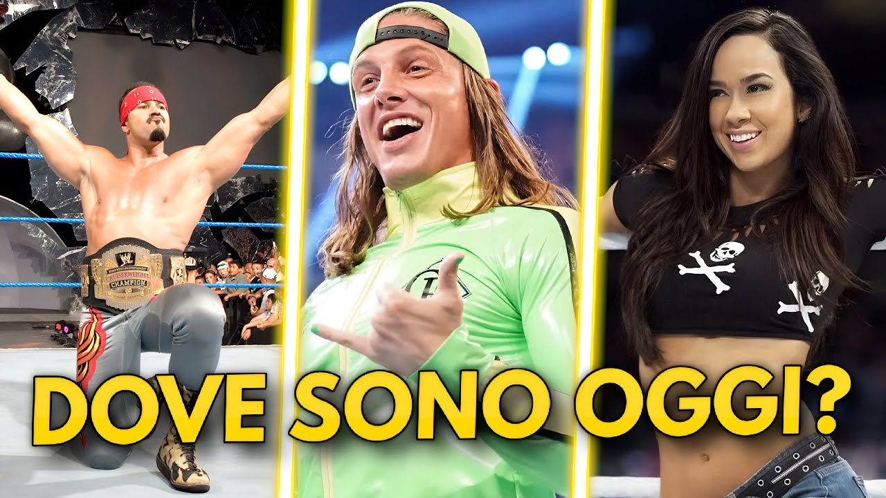 CHE FINE HANNO FATTO questi LOTTATORI WWE?
