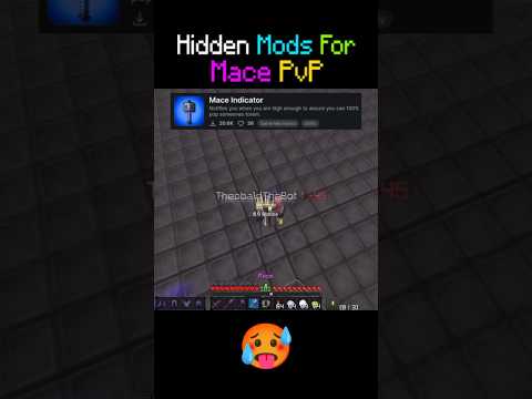 Hidden Mace PvP Mods #minecraft #minecraftshorts #minecraftpvp