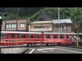 大井川鐵道　「井川線」　千頭駅の踏切を渡る。 の動画、YouTube動画。