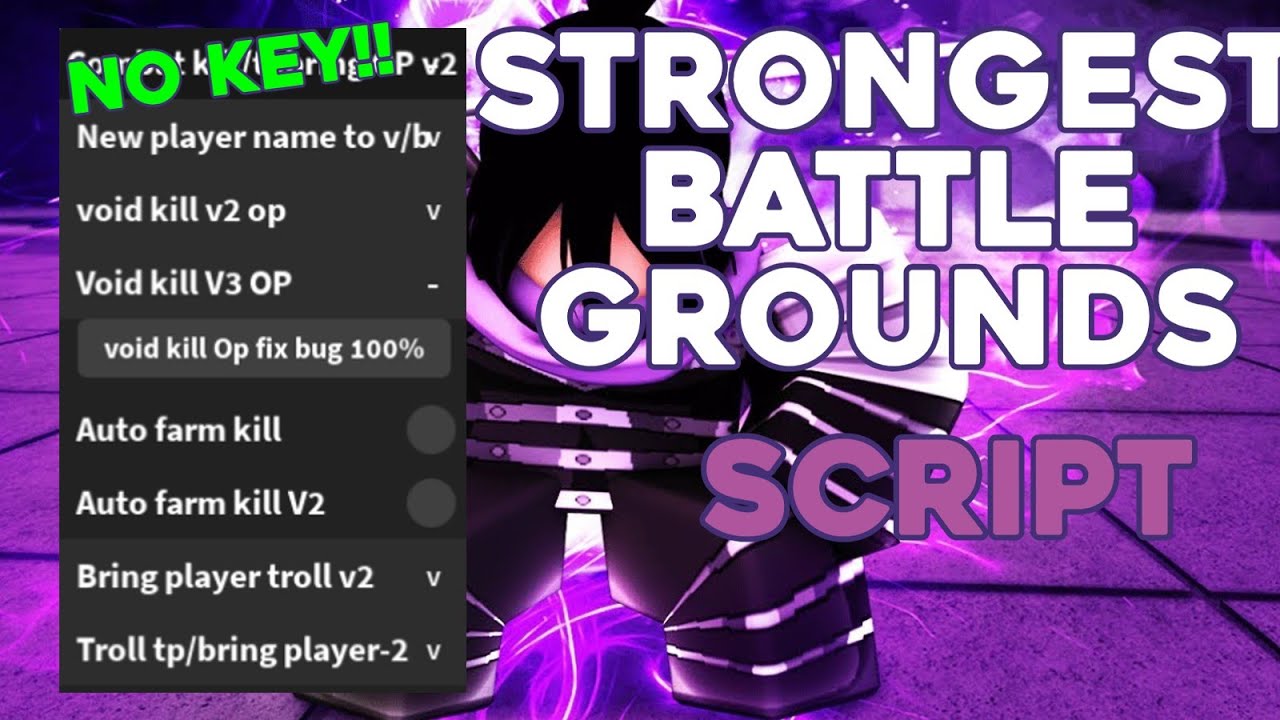 NEW] Roblox The Strongest Battle Grounds Keyless Hack: Kill All | *PASTEBIN 2024* - YouTube