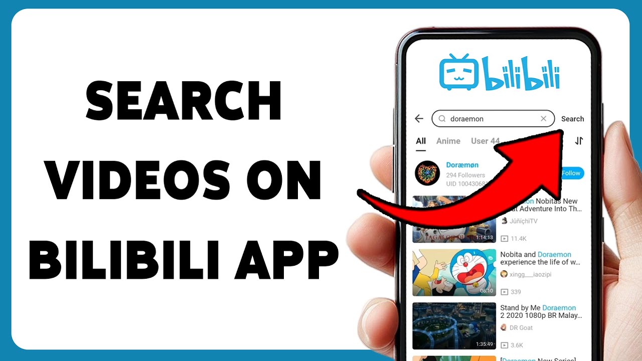 How To Search Videos On BiliBili App | Browse Content On BiliBili 2025 ...