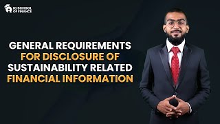 | IQSF IFRS S1   General Requirements for Disclosure of Sustainability related | IQSF