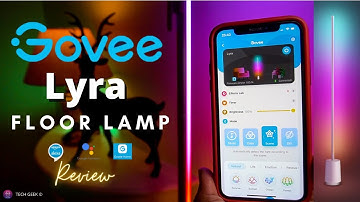GOVEE LYRA Smart Floor Lamp | Unboxing, Setting Up & Review | Alexa & Google Assistant Support.