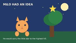 ⭐ Milo & The Lost Star | A Cute Bedtime Story for Kids 🐱✨
