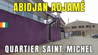 Adjamé Saint-Michel Abidjan 🇨🇮 – Immersion in the Heart of a Vibrant Neighborhood
