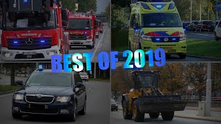 BEST VIDEO'S OF 2019!  Veel hulpdiensten met spoed in 2019! | 112 Zeeland