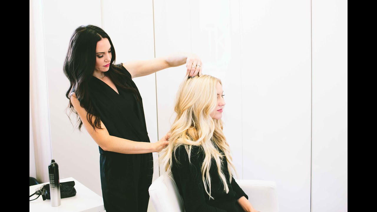 How To Create Perfect Curls with Top Knot Extensions YouTube