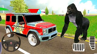 In Forest Mahindra Jeep Driving 3D - Offroad SUV Driving | US Jeep Simulator Android Gameplay HD screenshot 1
