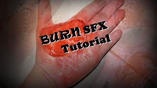 Latex Burn and Blister SFX ( Special FX Tutorial )