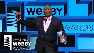 Titus Burgess' 5-Word Speech at the 19th Annual Webby Awards