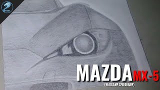 MAZDA MX-5 HEADLAMP - SPEEDDRAW #3