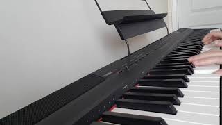 Video thumbnail of "Billie Bossa Nova - Billie Eilish (piano cover)"