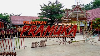 Pelantikan Pramuka SMK Negeri 1 Paringin.
