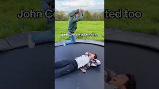 This happen to you too? #shorts #viral #brothers #johncena #wrestling #teen #trampoline #tricks