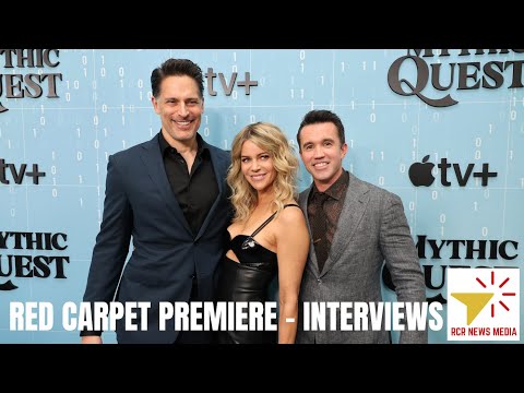 "Mythic Quest" S3 red carpet premiere coverage, cast interviews, trailer #MythicQuest #AppleTVPlus