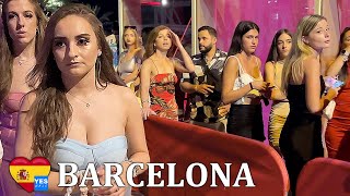 🇪🇸 BARCELONA 2:00 AM NIGHTLIFE DISTRICT SPAIN 2023 [FULL TOUR]