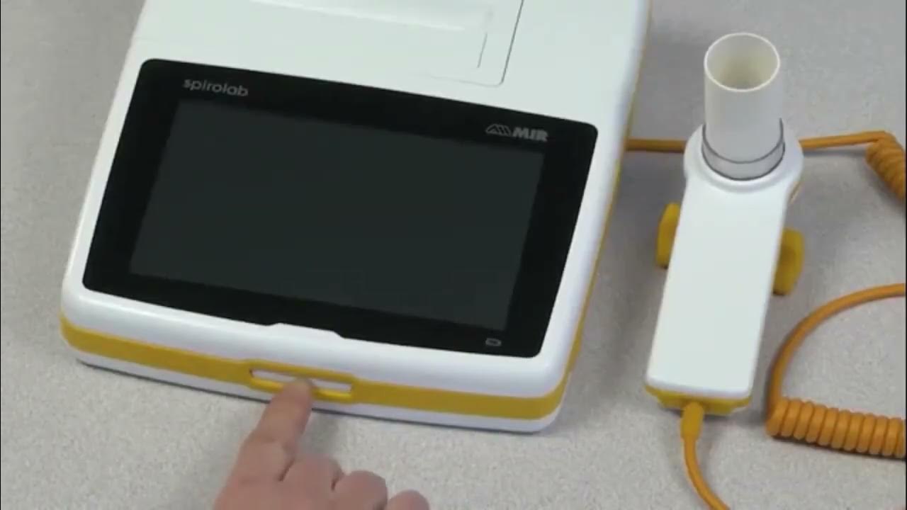 Spirolab New Spirometer DEMO YouTube