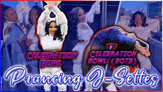 Thee Prancing J-Settes 👢🔥 | Celebration Bowl 🎉 (Game & BOTB) | Review 💙🤍❤️