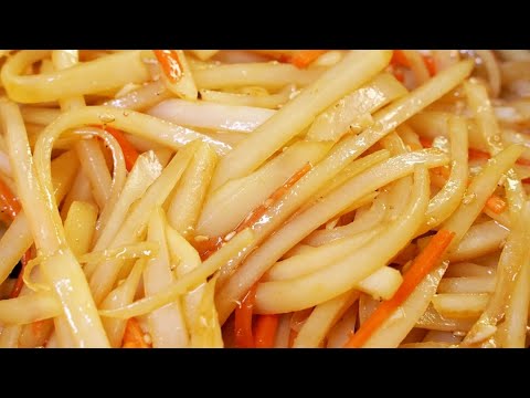 감자채볶음에 &amp;#39;이것&amp;#39;만 넣으면, 감칠맛이 배가 된답니다