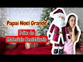🎅 Transforme Potes em Arte: Papai Noel Gigante com Materiais Recicláveis | DIY Natalino 🎄✨