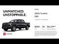 Toyota Tundra 07/19/2026 7701535