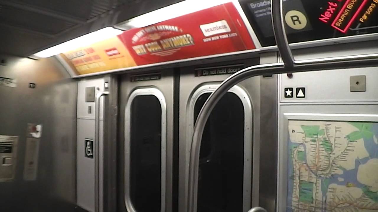 IND Queens Boulevard Line: Jamaica-bound R160A R Train Ride to 179th Street