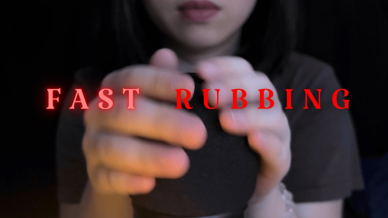 ASMR Fast Aggressive Mic Rubbing , Brain Melting, Mic Triggers , No ...