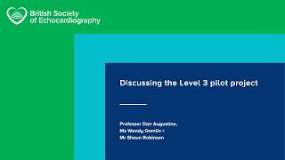Discussing the Level 3 pilot project | Professor Dan Augustine, Ms Wendy Gamlin + Mr Shaun Robinson