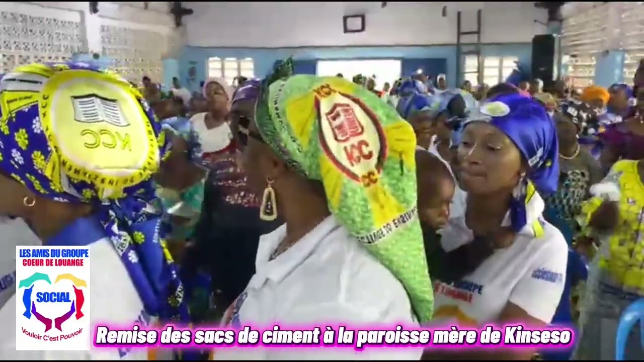DON DU GROUPE COEUR DE LOUANGE SOCIAL VILLE DE KINSHASA À KISENSO