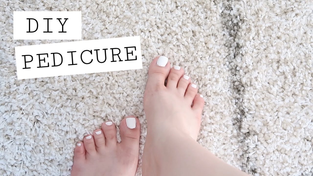 DIY Pedicure At Home YouTube