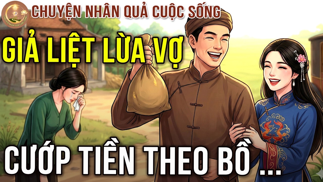 Chuyện nhân quả đau lòng: Gã Chồng Bội Bạc Lừa Vợ Bán Đất Rồi Cướp Tiền Theo Bồ