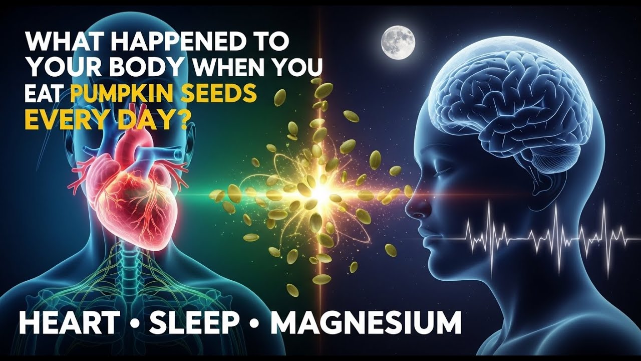 What Happens to Your Body If You Eat Pumpkin Seeds Every Day | Magnesium, Heart Health & Deep Sleep