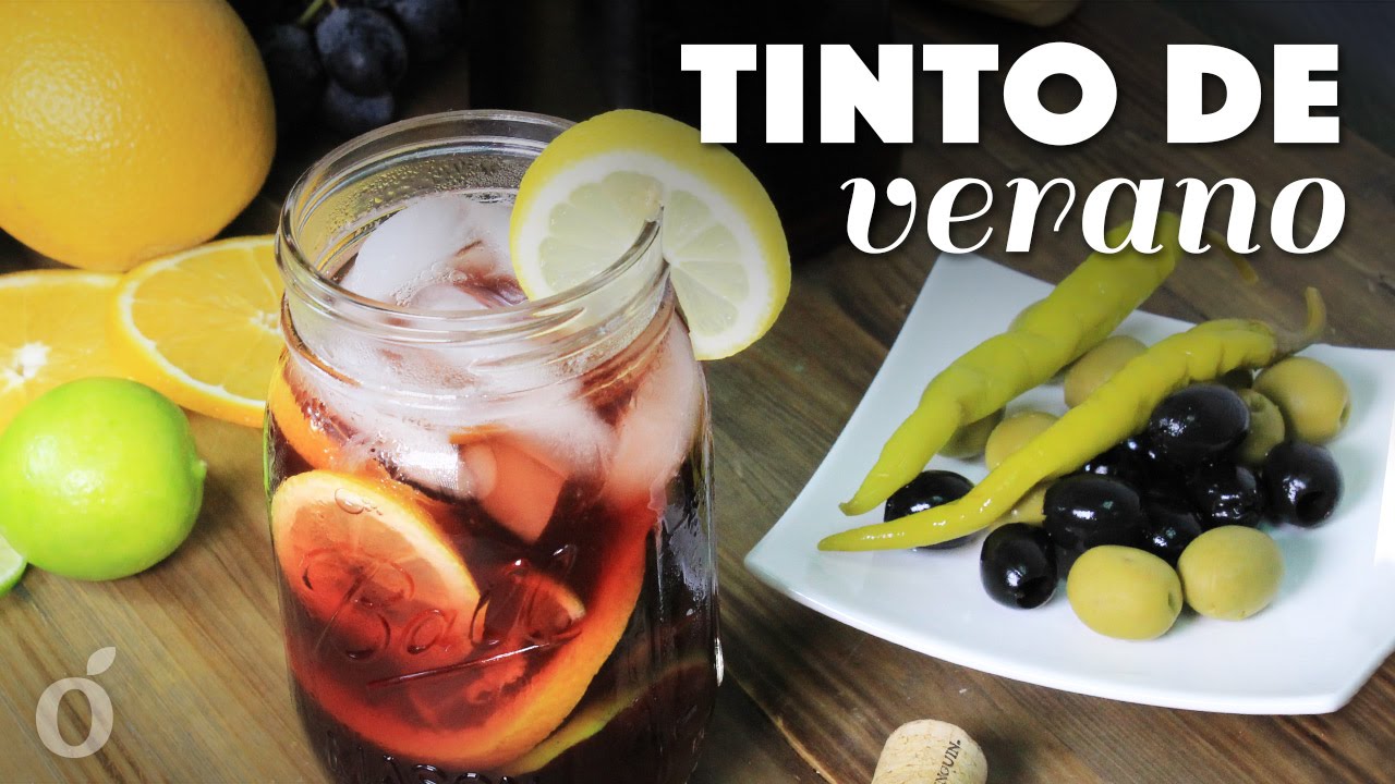 bebidas alcoholicas Tinto de Verano