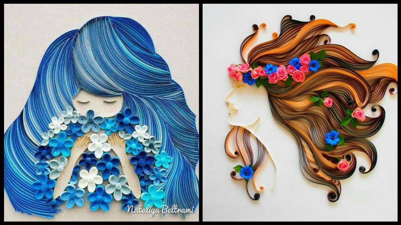 Origami Quilling Ideas DIY Paper Quilled Origami Crafts YouTube