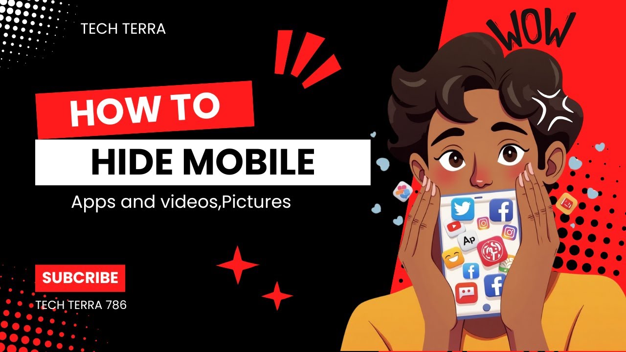 How To Hide Apps on Android 2025 | Android mobile me apps Kaise Hide ...