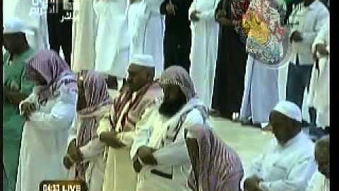 الشيخ عبد الله الجهني فجرية  أول سورة المؤمنون  نزل ثم ارتفاع تحبير ما بعده تحبير 1432،7،3 مونتاج ورثان الجنان